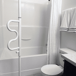 Stander Security Pole & Curve Grab Bar