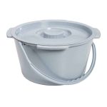 Drive Commode Bucket with Handle and Lid, 7.5 qt.