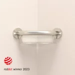 Plus Series Corner Shelf + Grab Bar