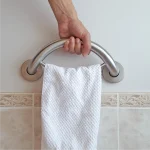 Plus Series Towel Ring + Grab Bar