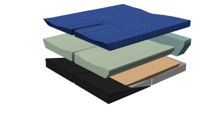 Blake Geo-Matrix Split Cushion