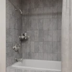 Plus Series Corner Shelf + Grab Bar