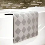 BIOS Grey Non-Slip Bath Mat