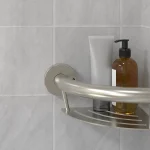 Plus Series Corner Shelf + Grab Bar