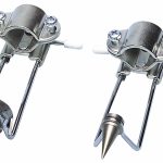 Hugo Ice-O-Grip Cane Tip with 5 Ice Gripping Prongs