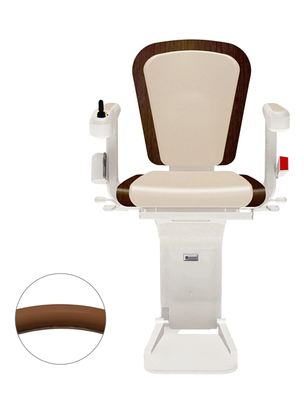 Seat and rail configuration