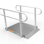 EZ-ACCESS Gateway 3G Ramp with Two-Line Handrails