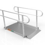 EZ-ACCESS Gateway 3G Ramp with Two-Line Handrails