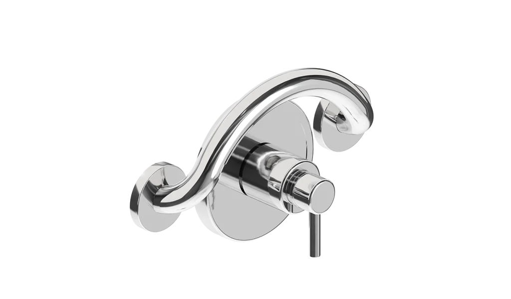 Plus Series Crescent Grab Bar