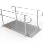 EZ-ACCESS Gateway 3G Ramp with Two-Line Handrails