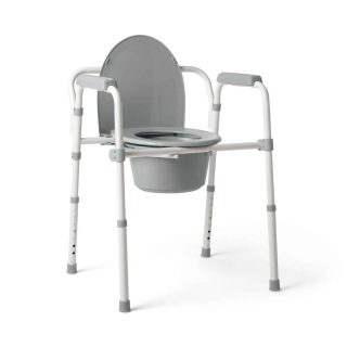 Medline 3-in-1 Folding Commode