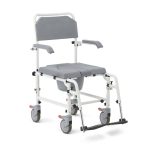 Medline Aluminum Commodes with Wheels