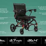Pride Jazzy Carbon HD Power Wheelchair