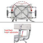 Mobb Swivel Shower Chair