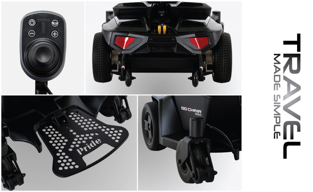 Pride Go-Chair MED Power Wheelchair