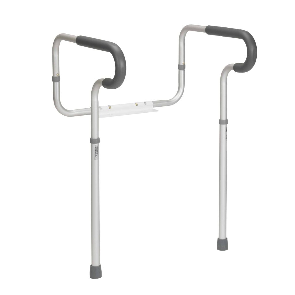 Drive Toilet Safety Frame with Padded Armrests