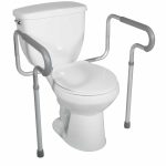 Drive Toilet Safety Frame with Padded Armrests